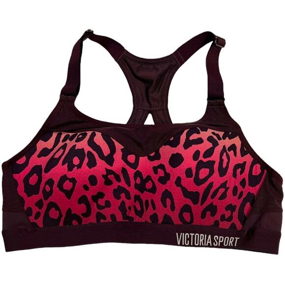 Victoria Sport Sports Bra Incredible Lightweight Max Animal Print Women's 32B - Picture 1 of 8